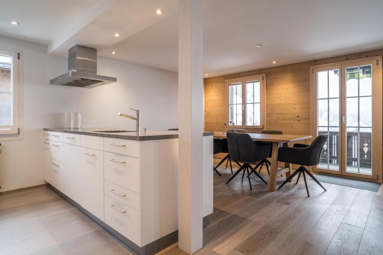 Apartment Ahornisegg - Griwa Rent Ag Гринделвалд Екстериор снимка